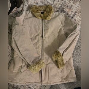 Leather Teddy Jacket